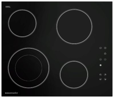 Rangemaster - 4 Zone - Ceramic Hob - Black